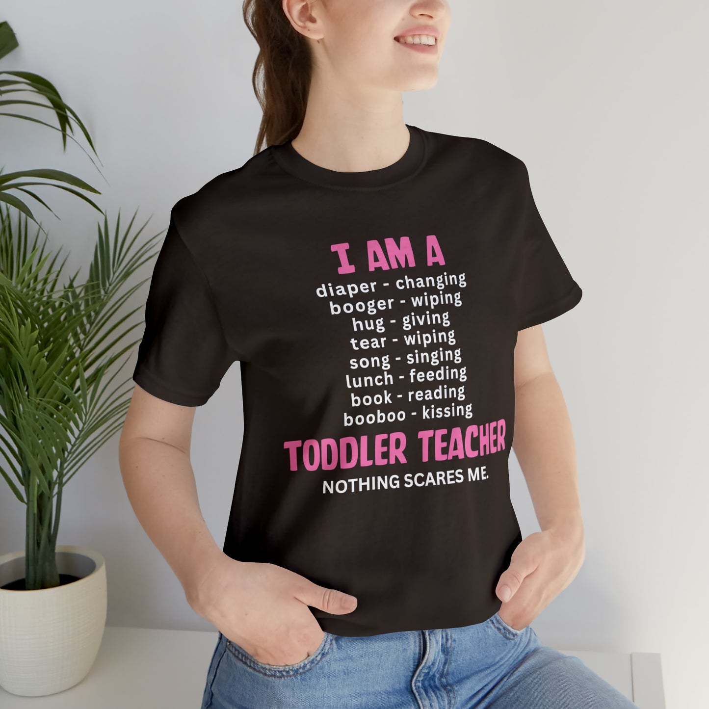 I Am A Toddler Teacher Shirt, Kindergarten Teacher Gifts, Preschool Teacher Shirt, First Day of School T-Shirt