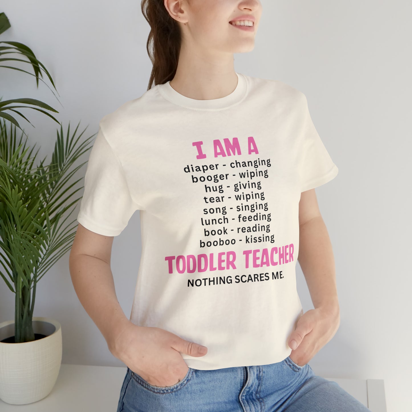 I Am A Toddler Teacher Shirt, Kindergarten Teacher Gifts, Preschool Teacher Shirt, First Day of School T-Shirt