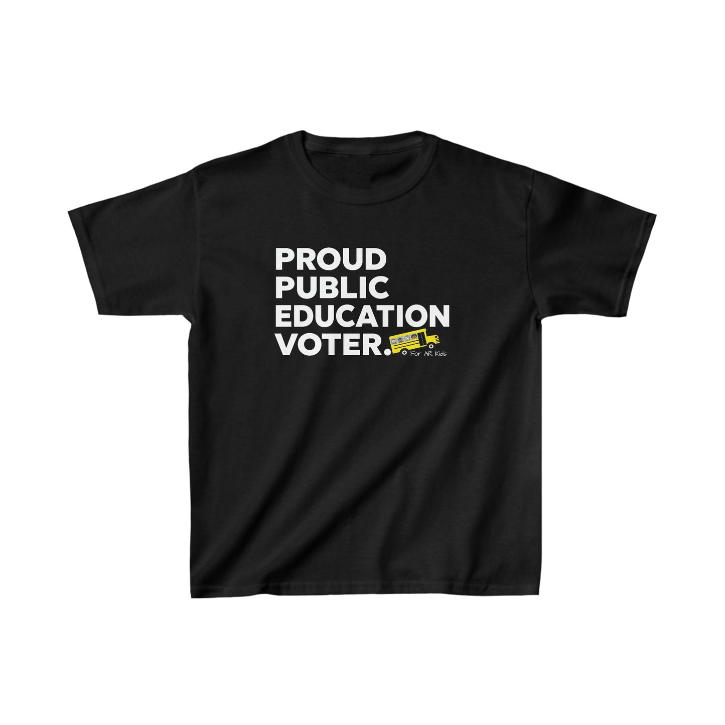 Proud Public Education Voter Kids Shirt, AR Kids Shirt, School Bus Shirt, Youth Shirt