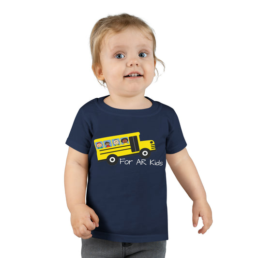 School Bus Toodler Shirt, AR Kids Shirt, Toodler Shirt, Cute Children's School Bus Shirt, Student's Bus Toodler Shirt
