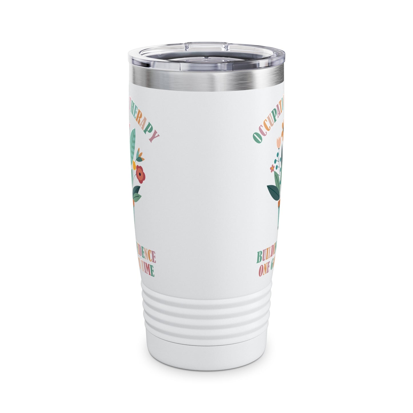 Occupational Therapy Tumbler, Building Confidence One Goal At A Time Tumbler, Therapist Tumbler