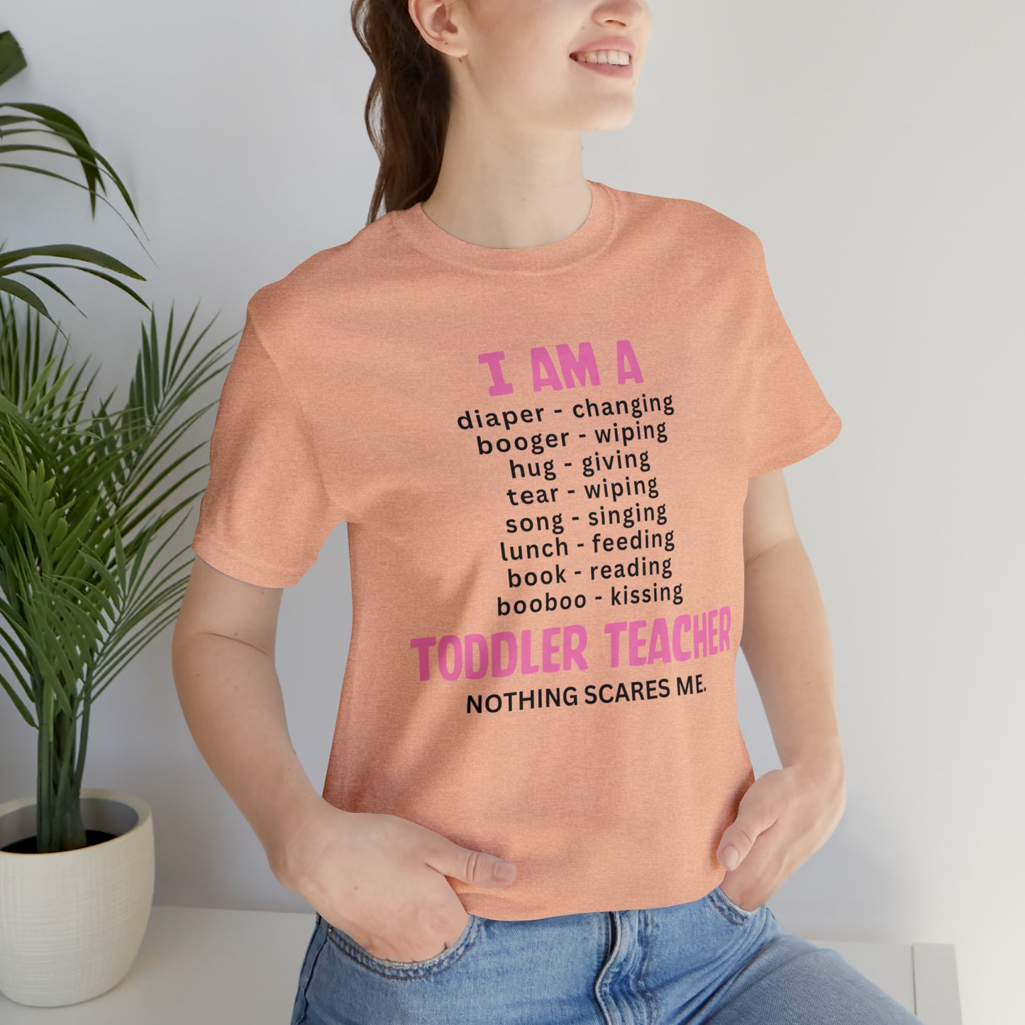 I Am A Toddler Teacher Shirt, Kindergarten Teacher Gifts, Preschool Teacher Shirt, First Day of School T-Shirt