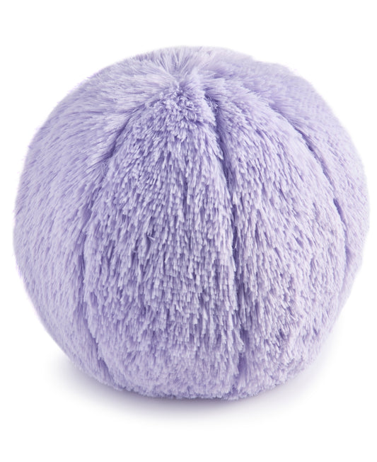 Closeout! Whim by Martha Stewart Collection Faux-Fur Pom Pom 10" Round Decorative Pillow, Created for Macy's Bedding