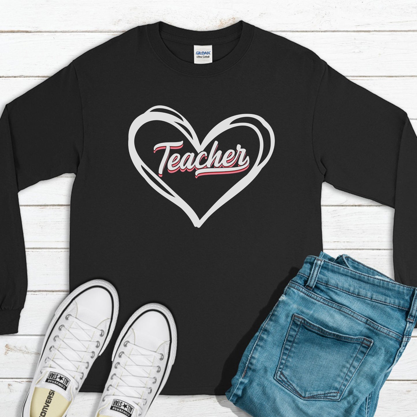 Teacher Crewneck Sweatshirt