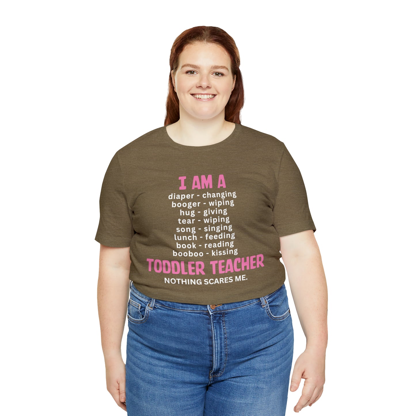 I Am A Toddler Teacher Shirt, Kindergarten Teacher Gifts, Preschool Teacher Shirt, First Day of School T-Shirt