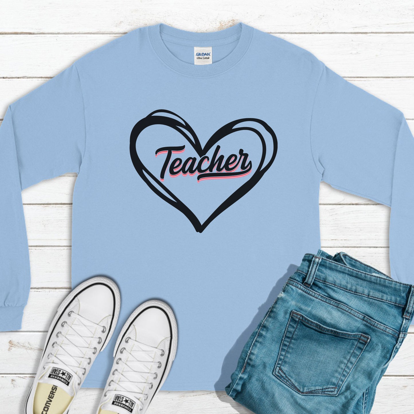 Teacher Crewneck Sweatshirt