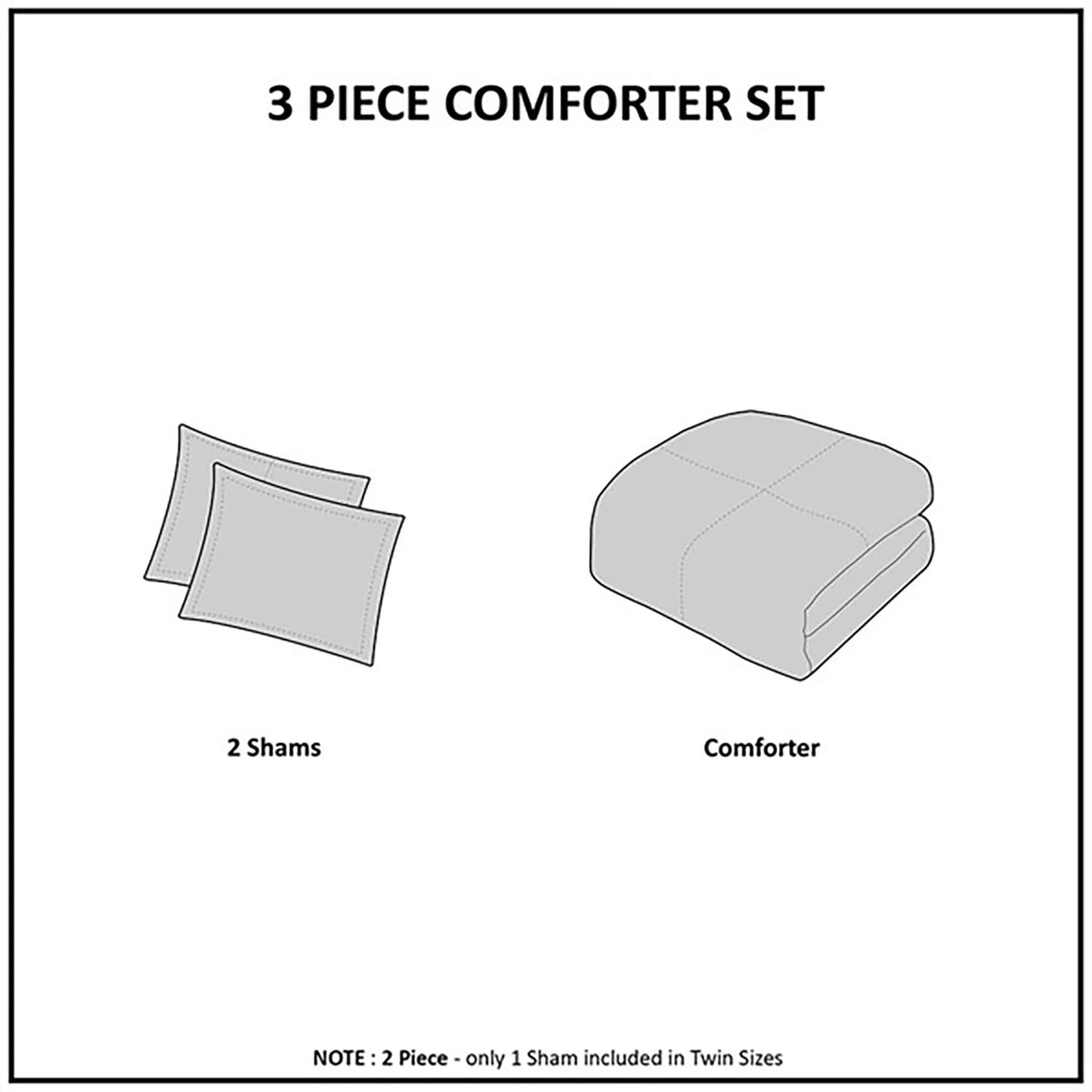 Madison Park Arya Comforter Mini Set