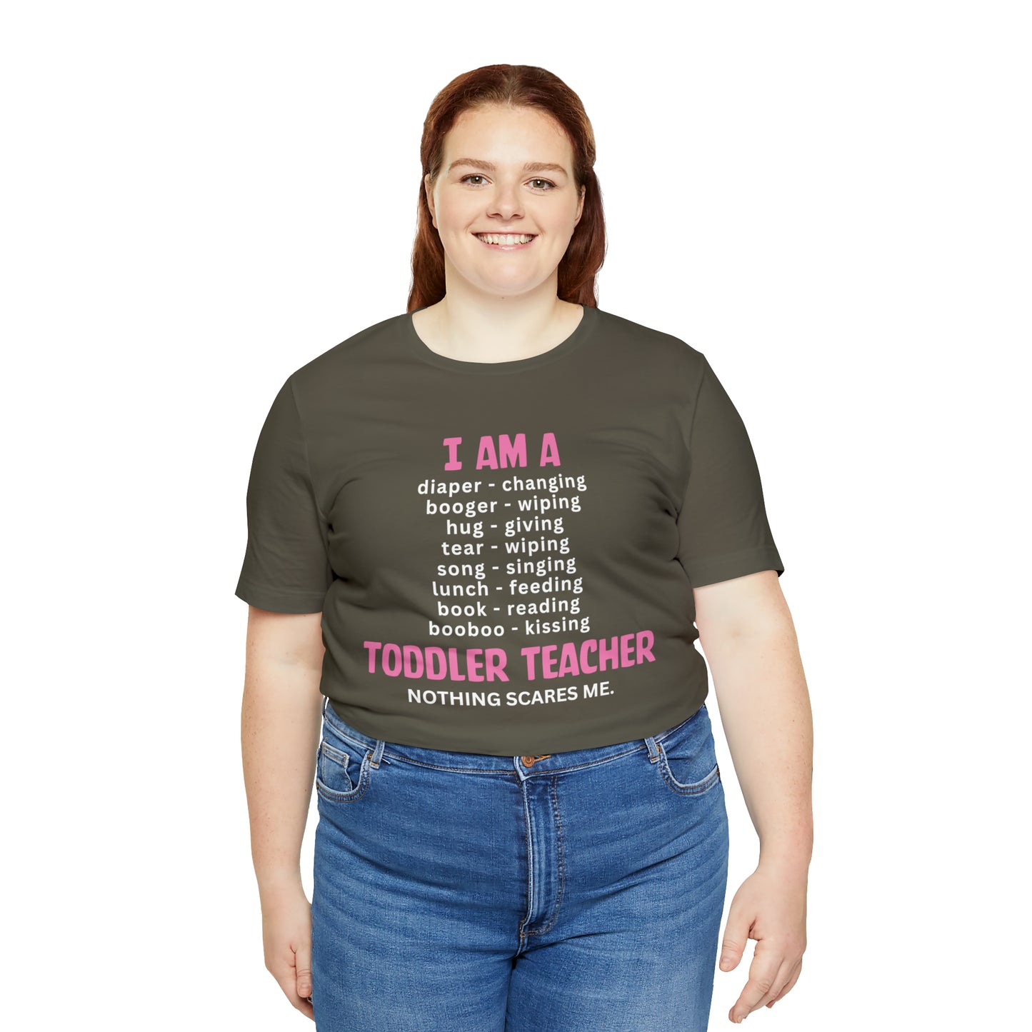 I Am A Toddler Teacher Shirt, Kindergarten Teacher Gifts, Preschool Teacher Shirt, First Day of School T-Shirt