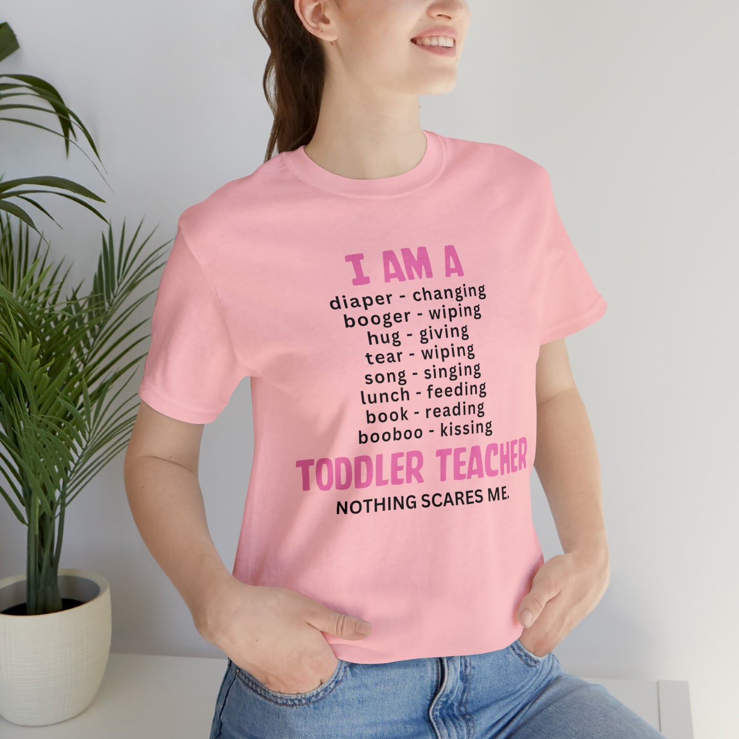 I Am A Toddler Teacher Shirt, Kindergarten Teacher Gifts, Preschool Teacher Shirt, First Day of School T-Shirt