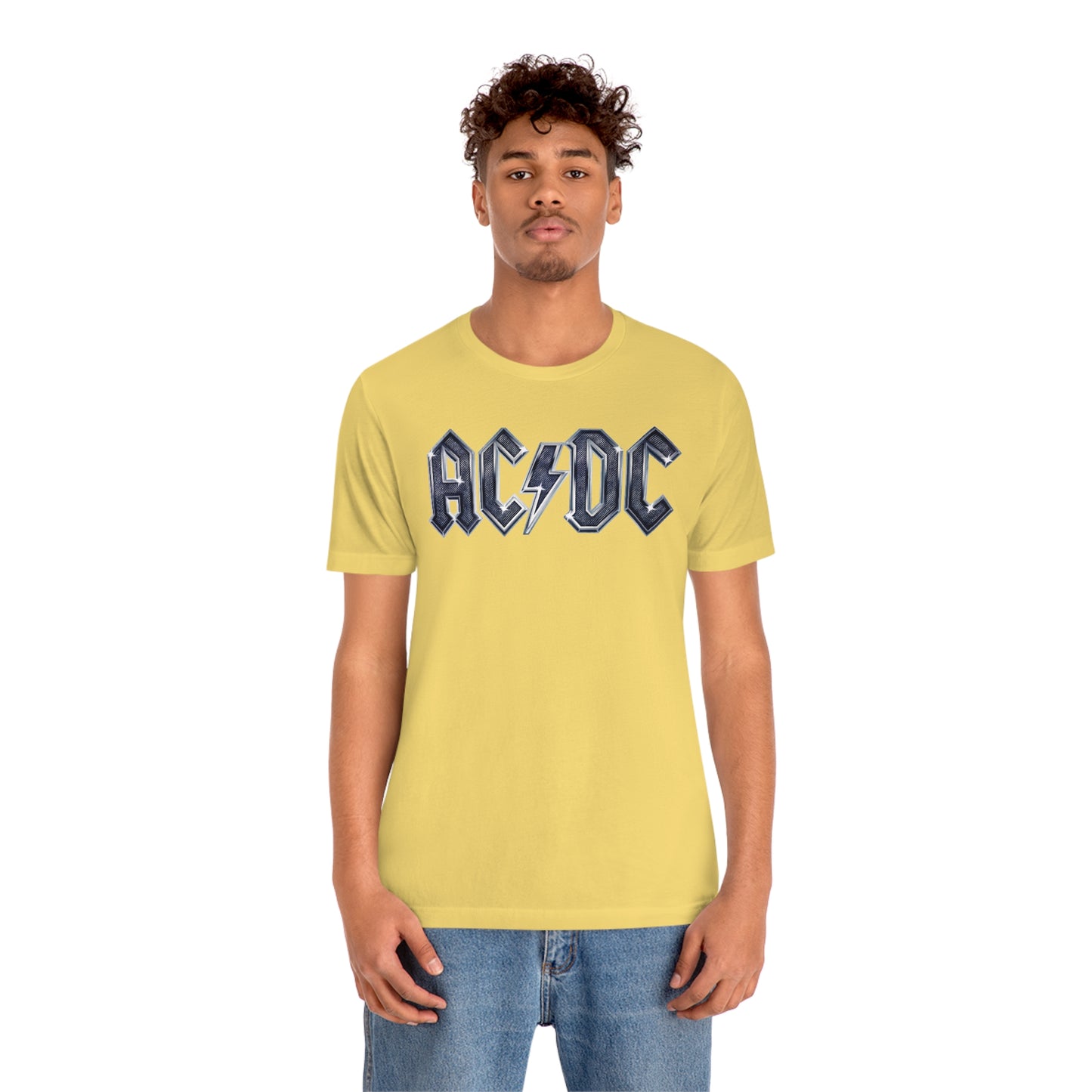 AC-DC Back In Black Album Adult Shirt, ACDC Neon Highway To Hell Rock and Roll Music Shirt