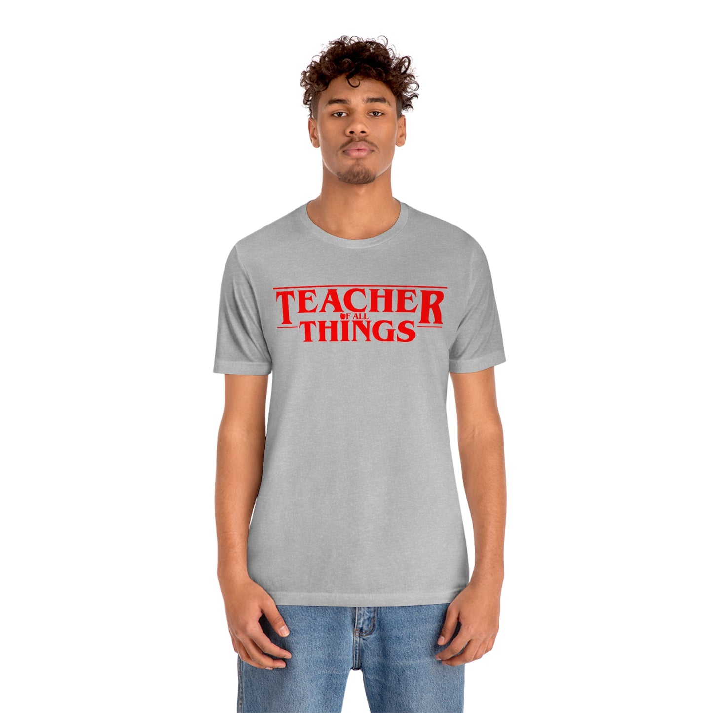 Teacher Things T-shirt, Stranger Teacher Things Shirt, Funny Teacher Shirt, Series Inspired Shirts, Trendy Shirts, Best School Shirts