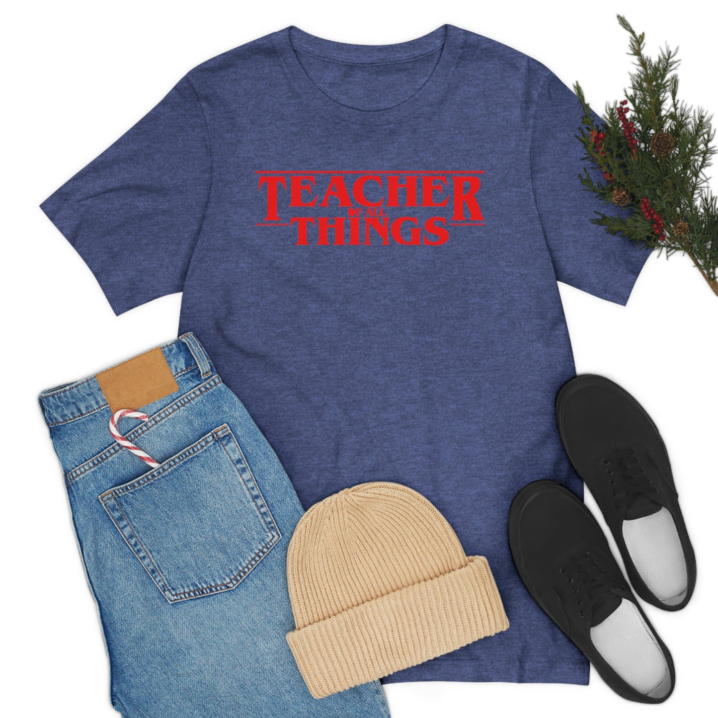 Teacher Things T-shirt, Stranger Teacher Things Shirt, Funny Teacher Shirt, Series Inspired Shirts, Trendy Shirts, Best School Shirts