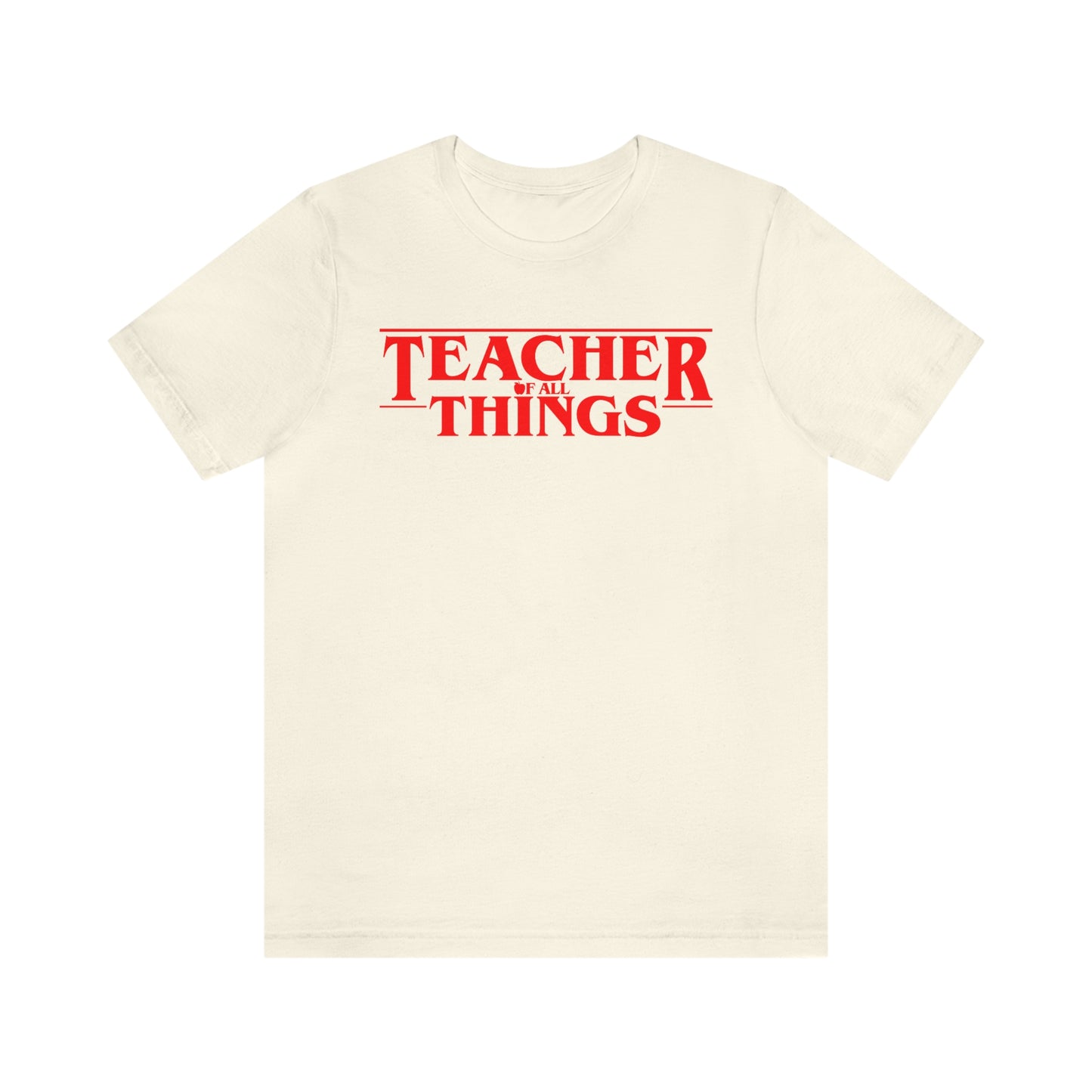 Teacher Things T-shirt, Stranger Teacher Things Shirt, Funny Teacher Shirt, Series Inspired Shirts, Trendy Shirts, Best School Shirts