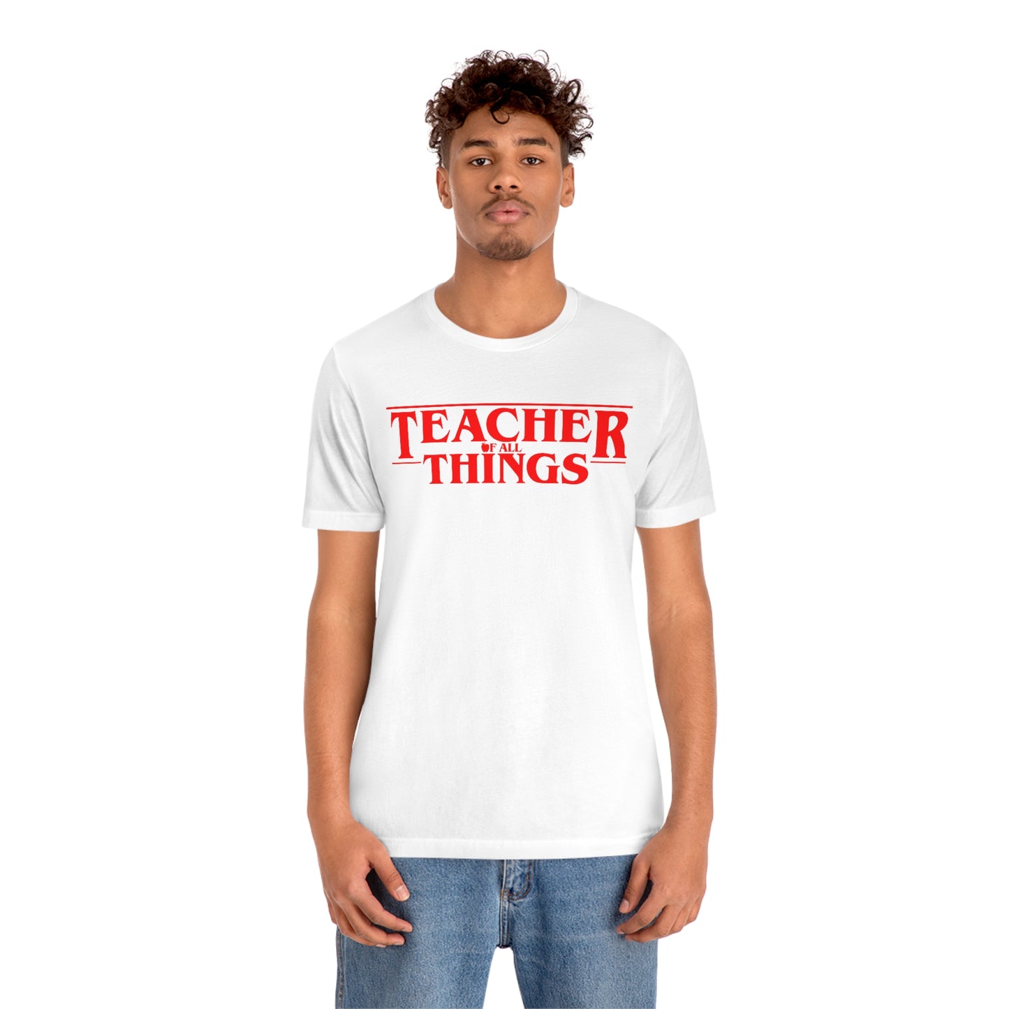 Teacher Things T-shirt, Stranger Teacher Things Shirt, Funny Teacher Shirt, Series Inspired Shirts, Trendy Shirts, Best School Shirts