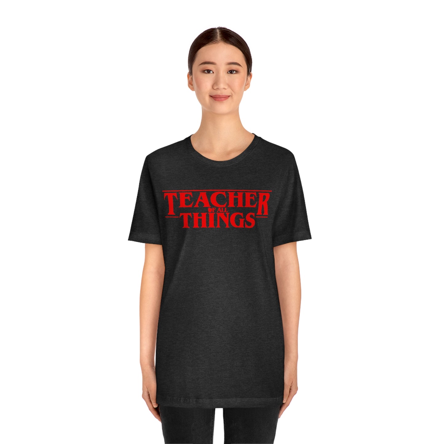 Teacher Things T-shirt, Stranger Teacher Things Shirt, Funny Teacher Shirt, Series Inspired Shirts, Trendy Shirts, Best School Shirts