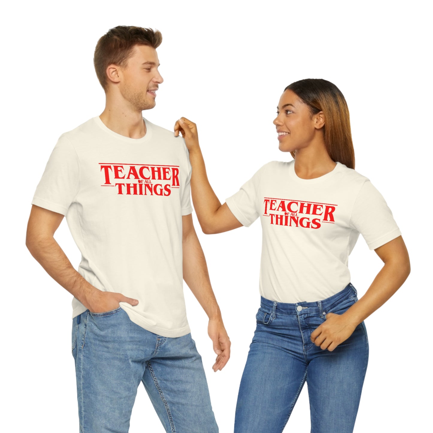 Teacher Things T-shirt, Stranger Teacher Things Shirt, Funny Teacher Shirt, Series Inspired Shirts, Trendy Shirts, Best School Shirts