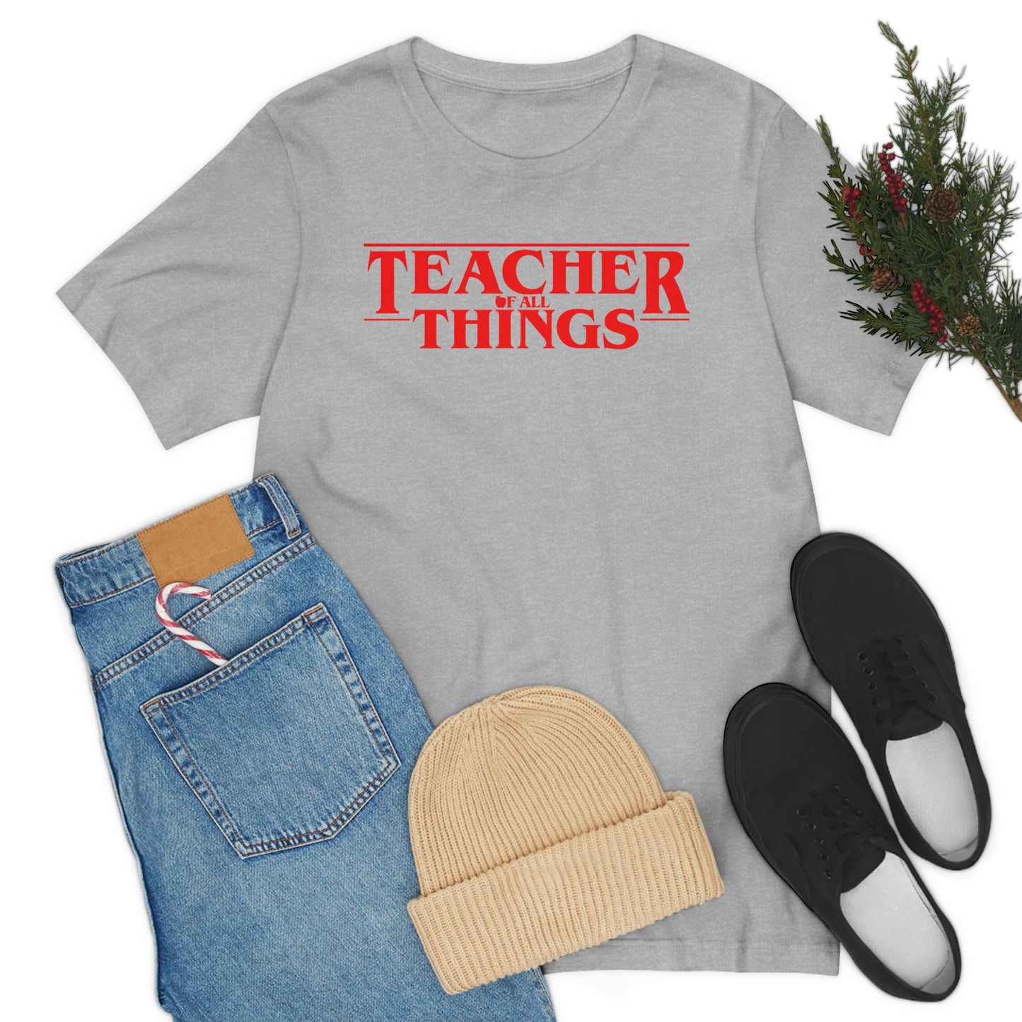 Teacher Things T-shirt, Stranger Teacher Things Shirt, Funny Teacher Shirt, Series Inspired Shirts, Trendy Shirts, Best School Shirts