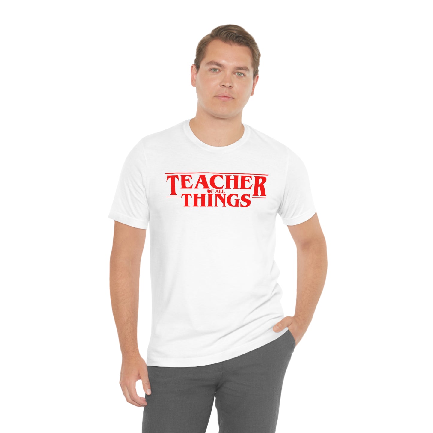 Teacher Things T-shirt, Stranger Teacher Things Shirt, Funny Teacher Shirt, Series Inspired Shirts, Trendy Shirts, Best School Shirts