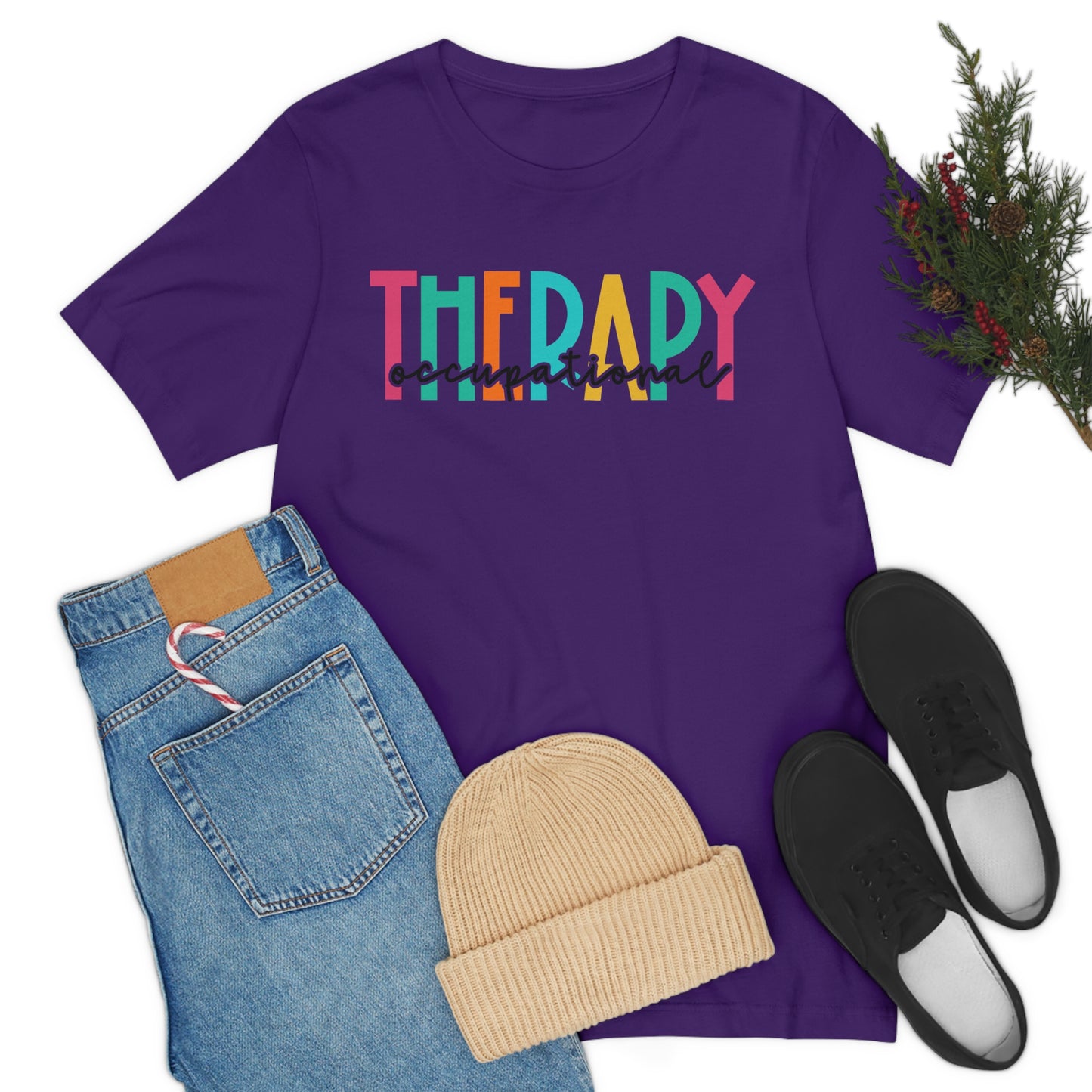 Occupational Therapy Shirt, Therapy Shirt, gift for therapist, OT, PT, slp, cota, pta, tops and tees, women's shirts, rehab team