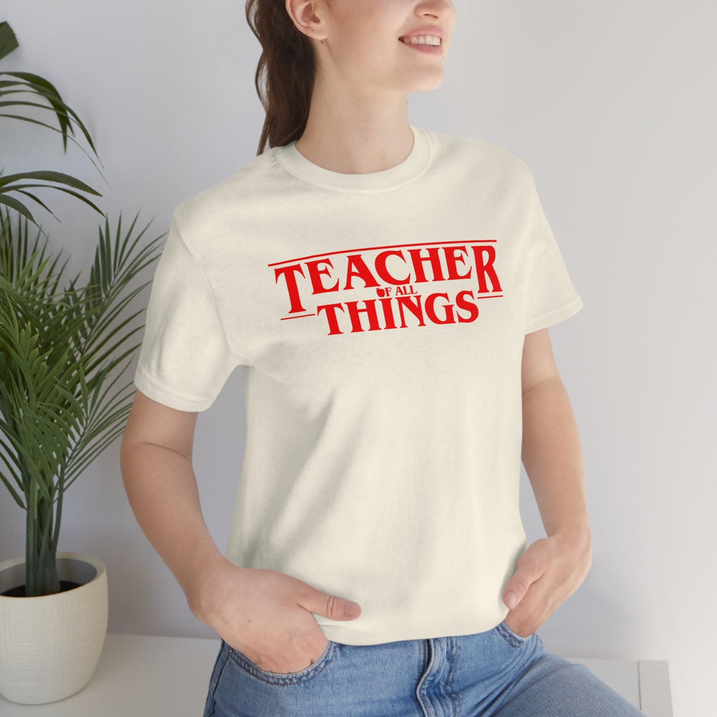 Teacher Things T-shirt, Stranger Teacher Things Shirt, Funny Teacher Shirt, Series Inspired Shirts, Trendy Shirts, Best School Shirts