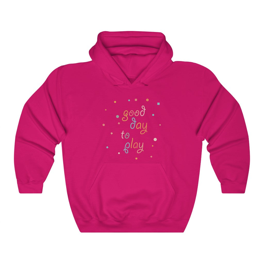 Good Day To Play OT PT ST SLP Occupational Speech Therapy Hoodie Unisex Heavy Blend™ Hooded Sweatshirt