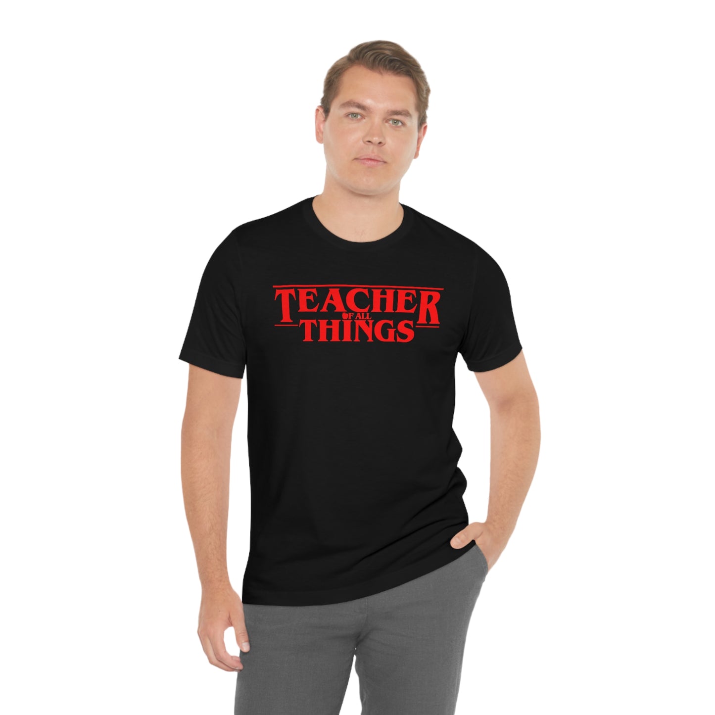 Teacher Things T-shirt, Stranger Teacher Things Shirt, Funny Teacher Shirt, Series Inspired Shirts, Trendy Shirts, Best School Shirts