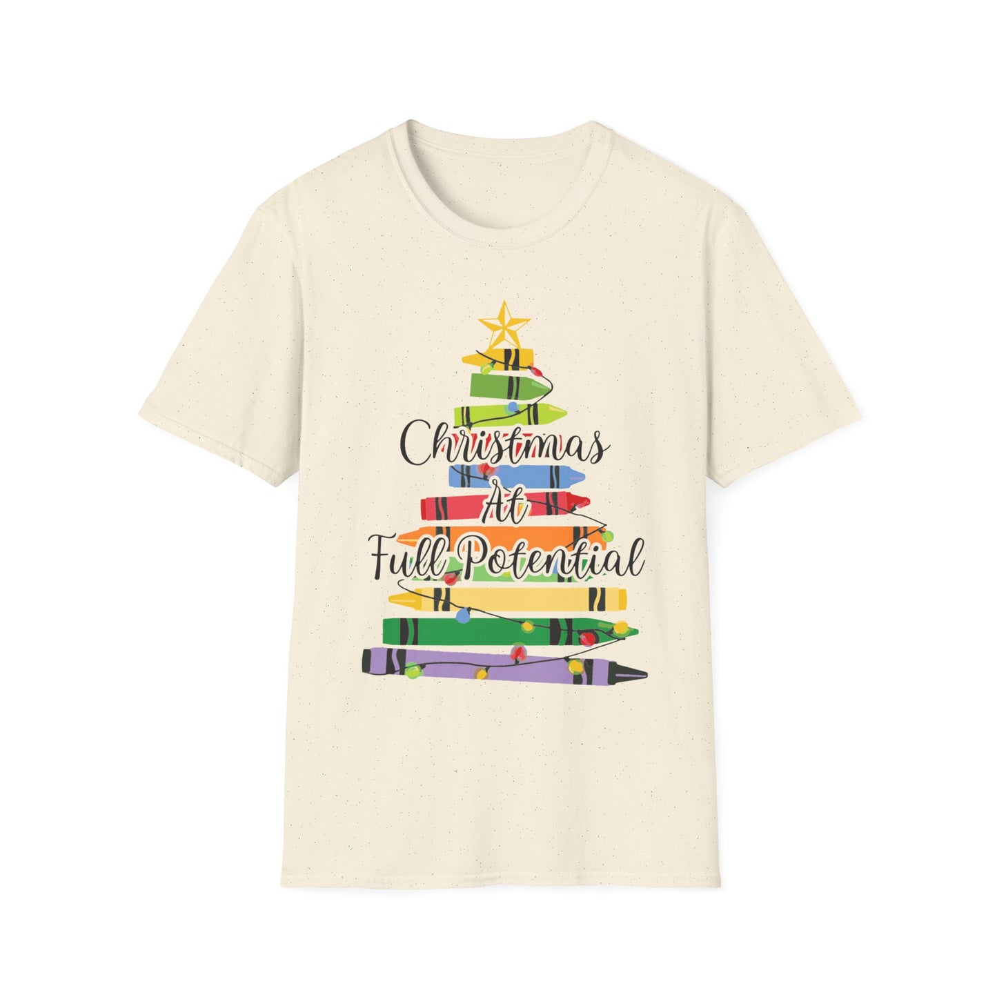 Christmas At Full Potential Unisex Softstyle T-Shirt