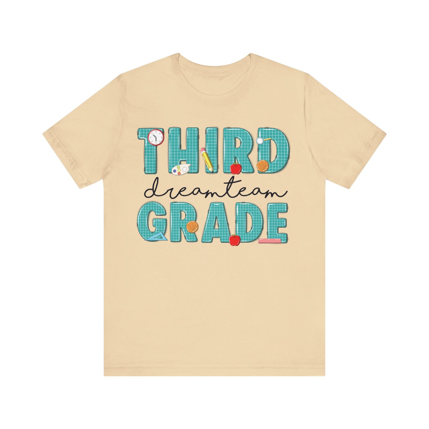 Third Grade Dream Team Shirt, School Shirt, Back To School Shirt, 3rd Grade Shirt, Gift for Teacher, Gift for Student