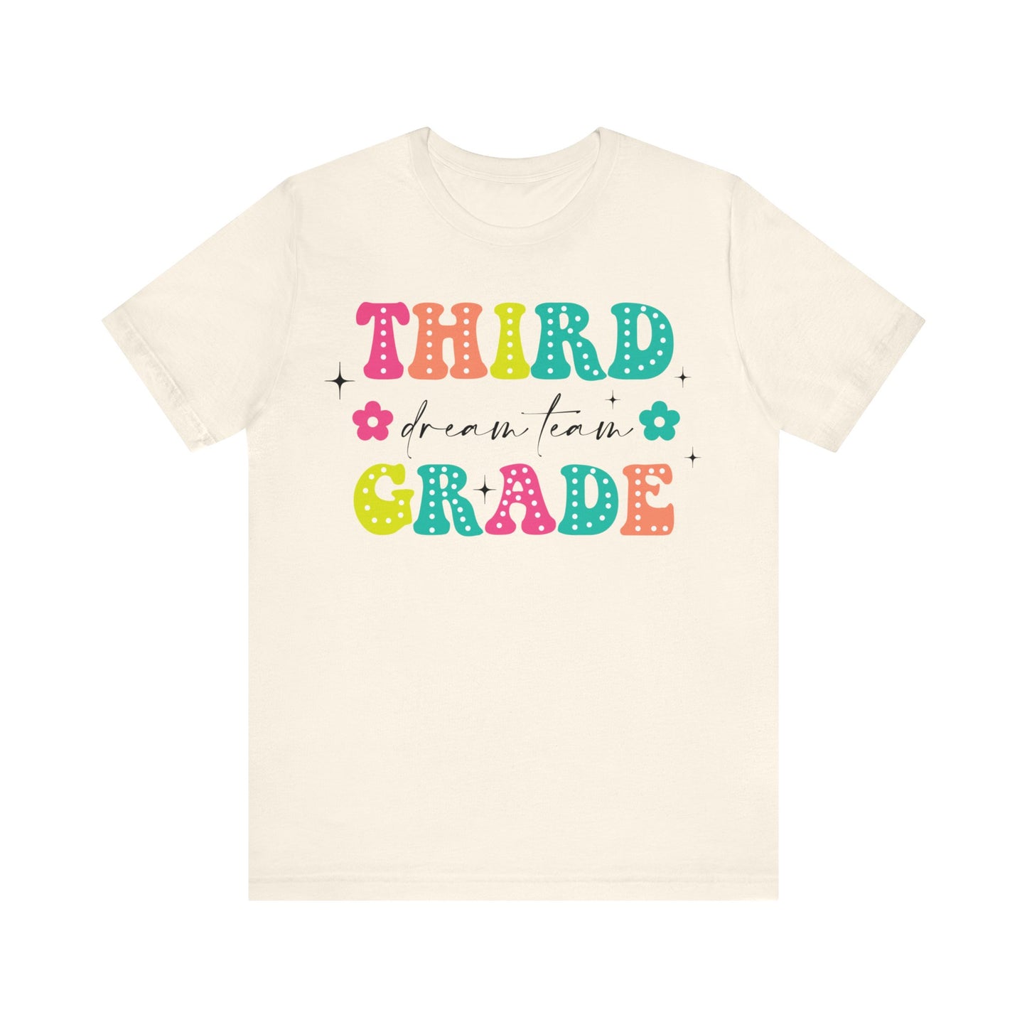 Third Grade Dream Team Shirt, School Shirt, Back To School Shirt, 3rd Grade Shirt, Gift for Teacher, Gift for Student