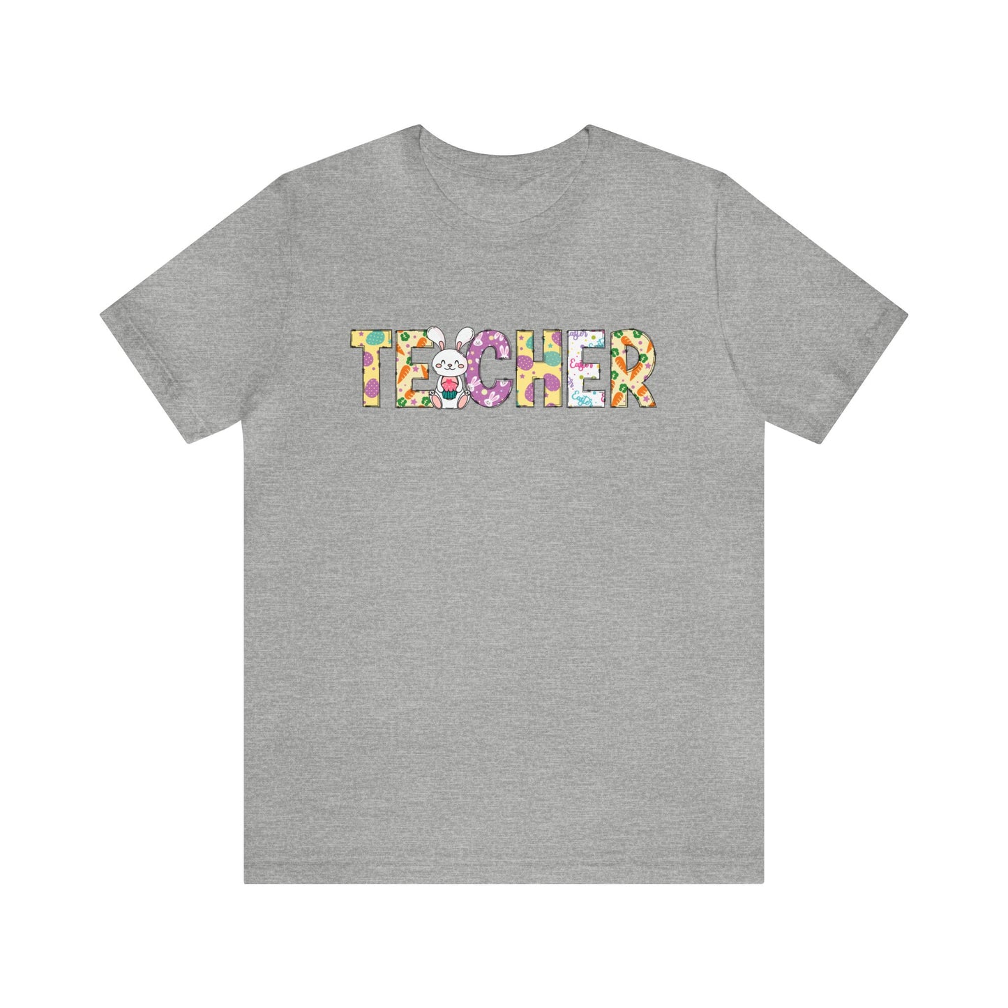 Happy Easter Teacher Shirt, Easter Shirt, Bunny Shirt, Happy Easter Shirt, Easter Bunny Shirt, Teacher Shirt