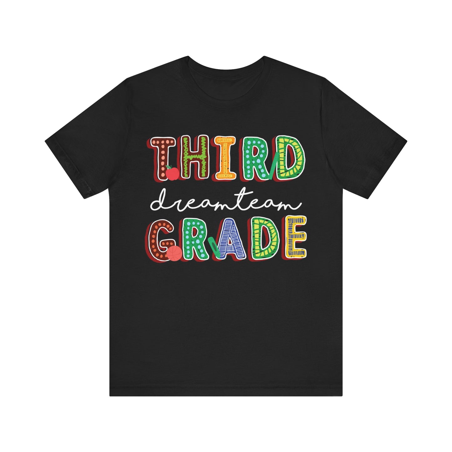 Third Grade Dream Team Shirt, School Shirt, Back To School Shirt, 3rd Grade Shirt, Gift for Teacher, Gift for Student