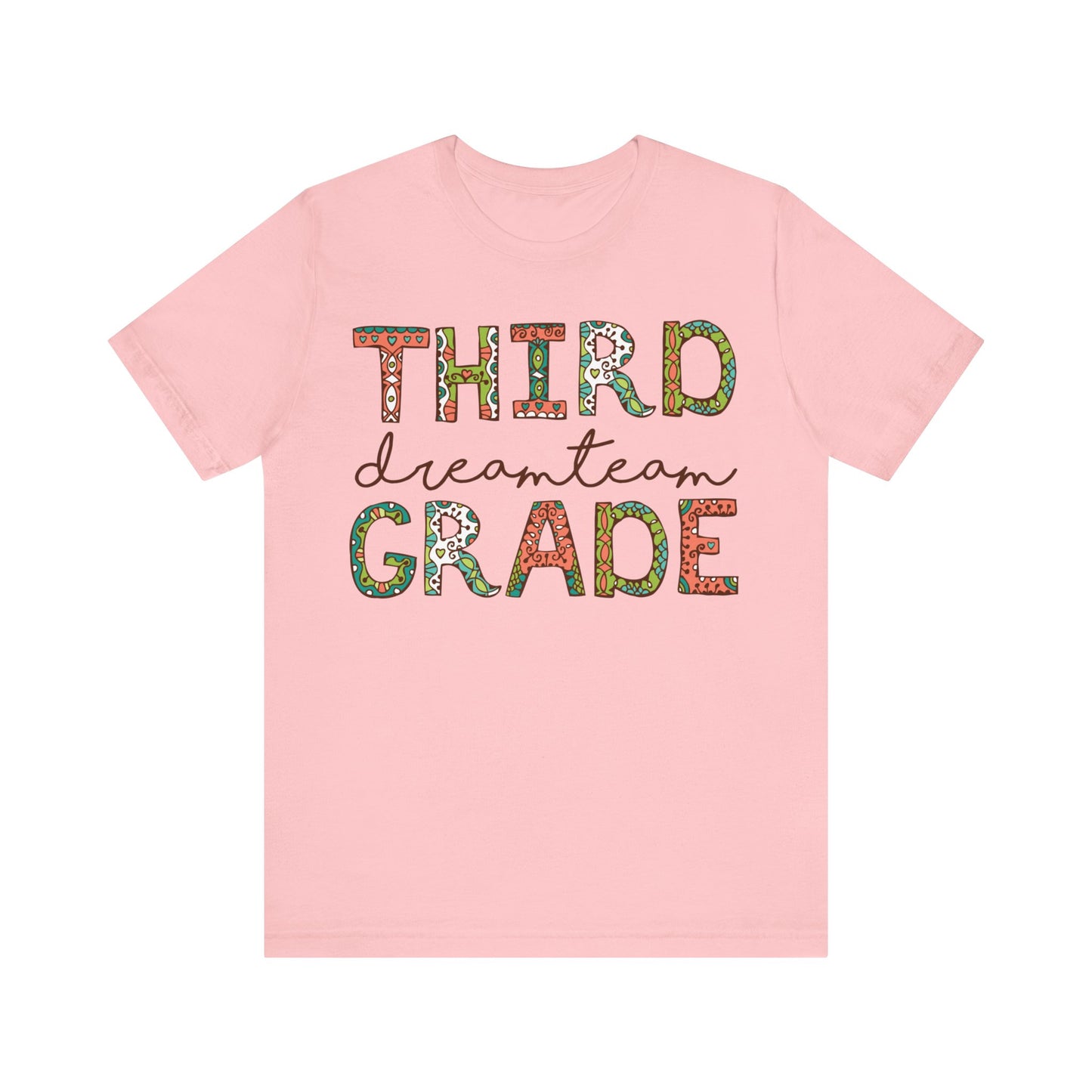 Third Grade Dream Team Shirt, School Shirt, Back To School Shirt, 3rd Grade Shirt, Gift for Teacher, Gift for Student