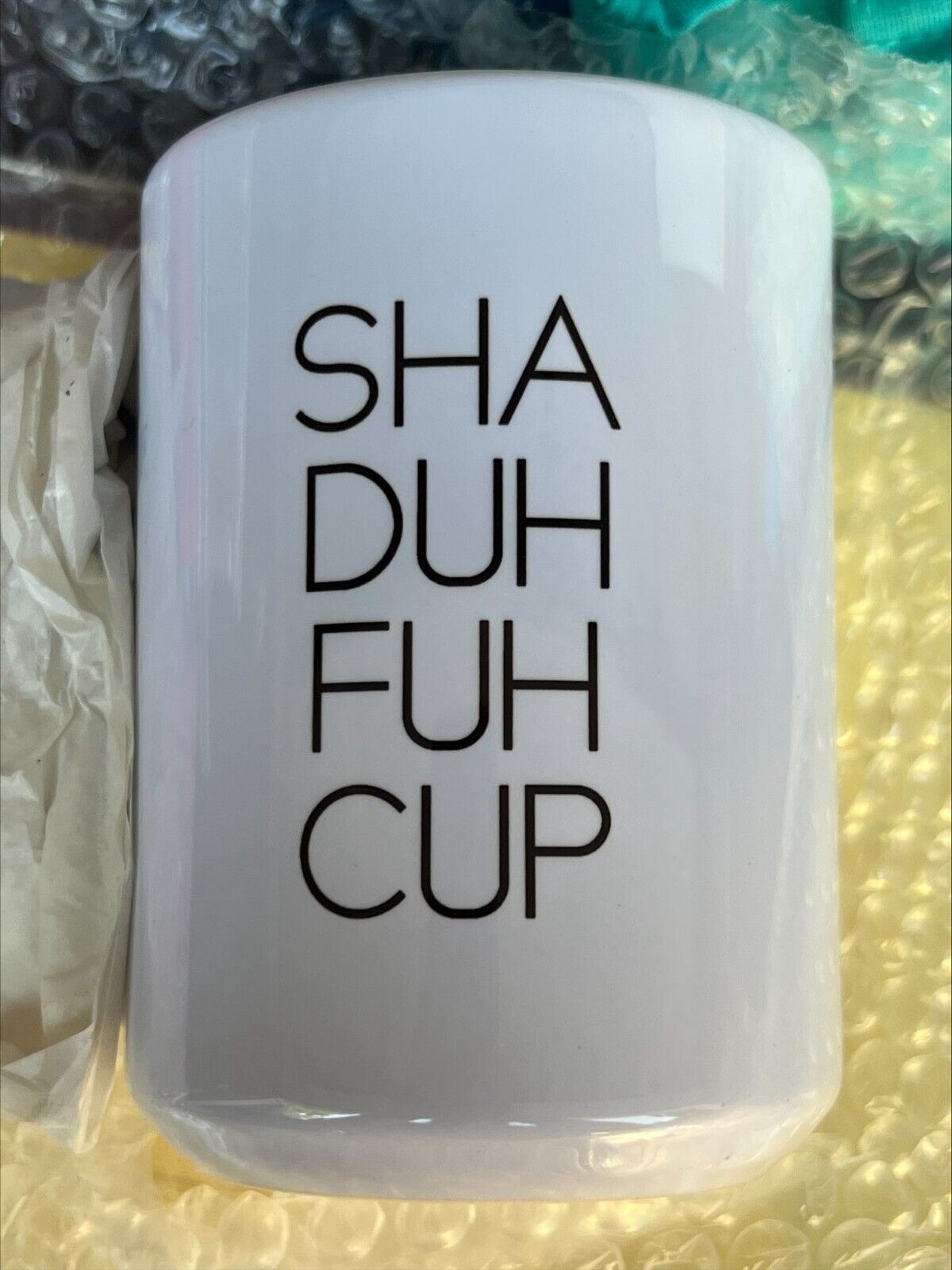 SHA DUH FUH CUP Mug Coffee Gift Cup Ceramic Novelty Tea Drinks
