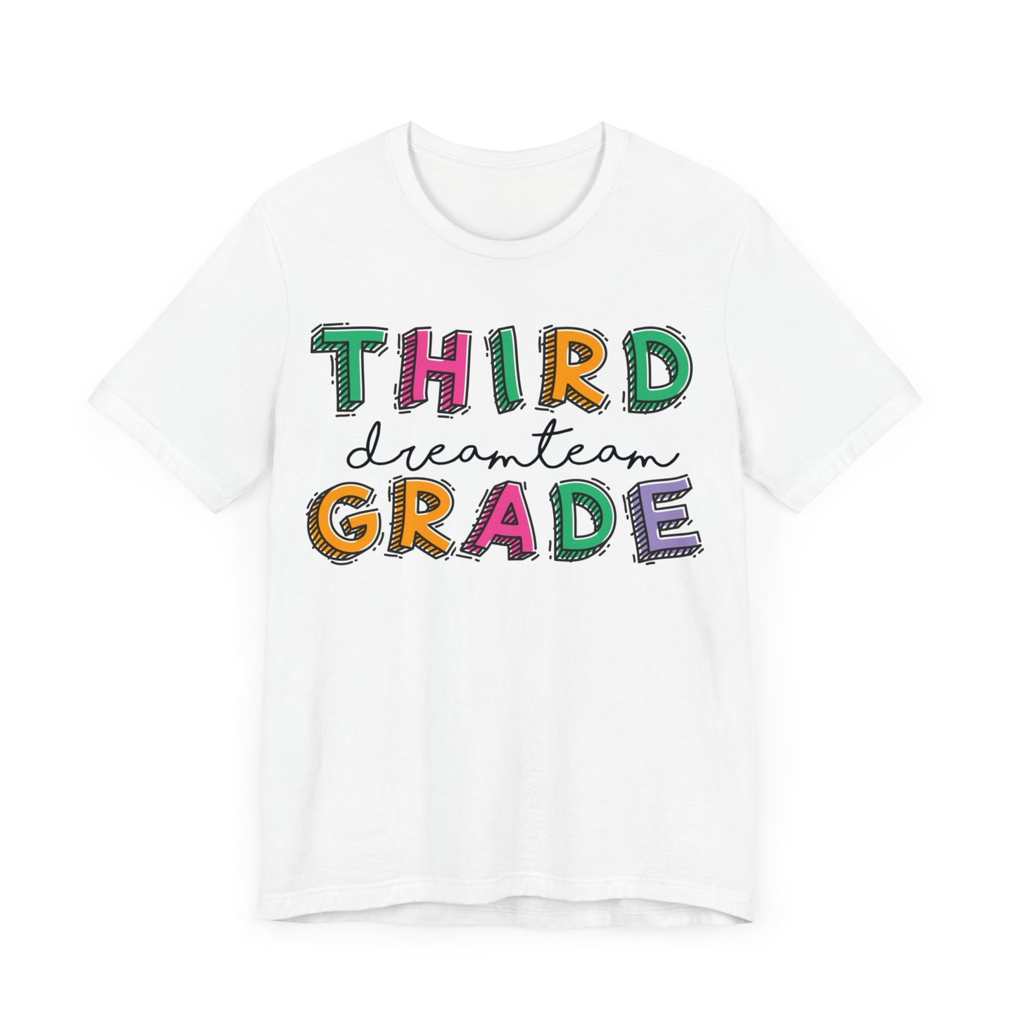 Third Grade Dream Team Shirt, School Shirt, Back To School Shirt, 3rd Grade Shirt, Gift for Teacher, Gift for Student