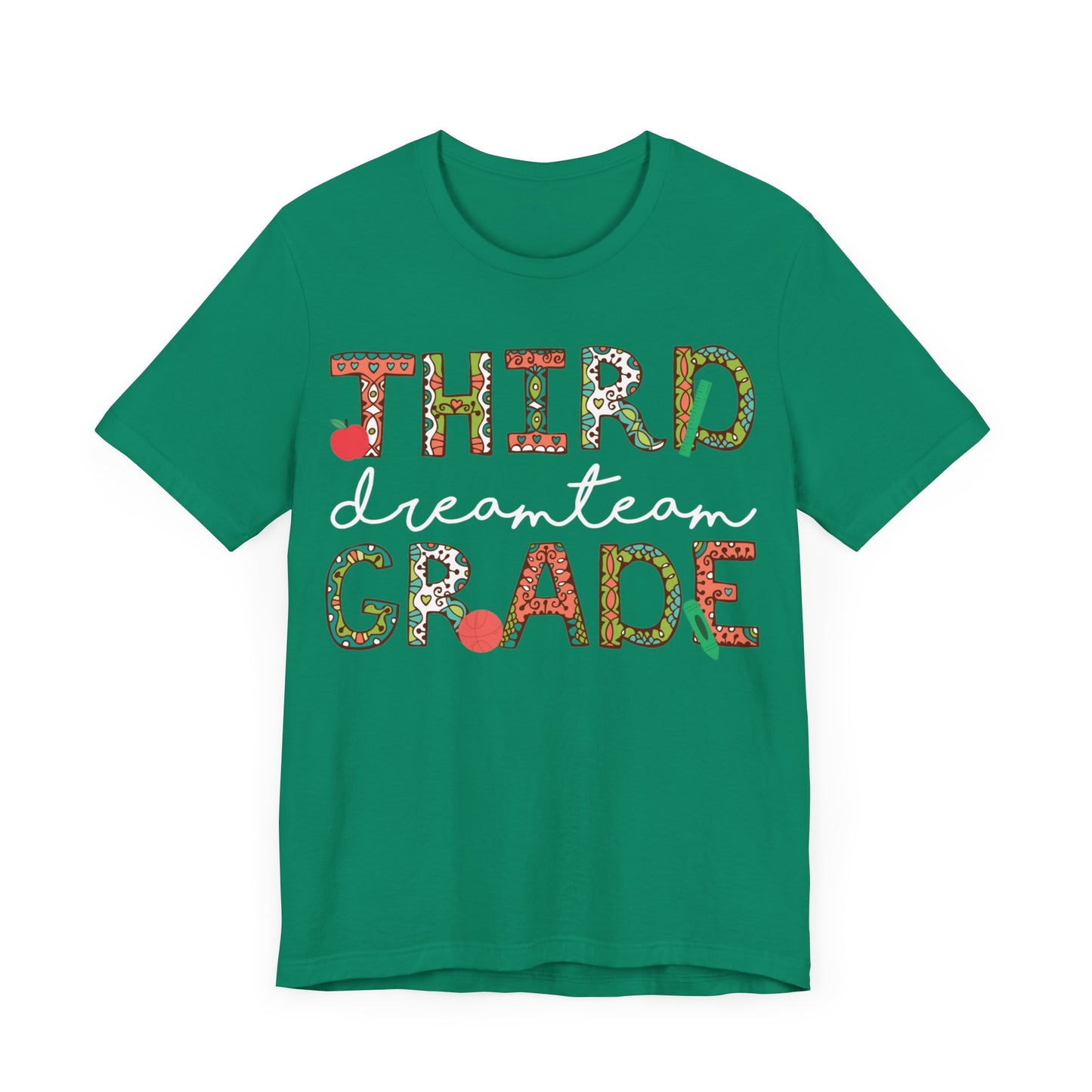 Third Grade Dream Team Shirt, School Shirt, Back To School Shirt, 3rd Grade Shirt, Gift for Teacher, Gift for Student