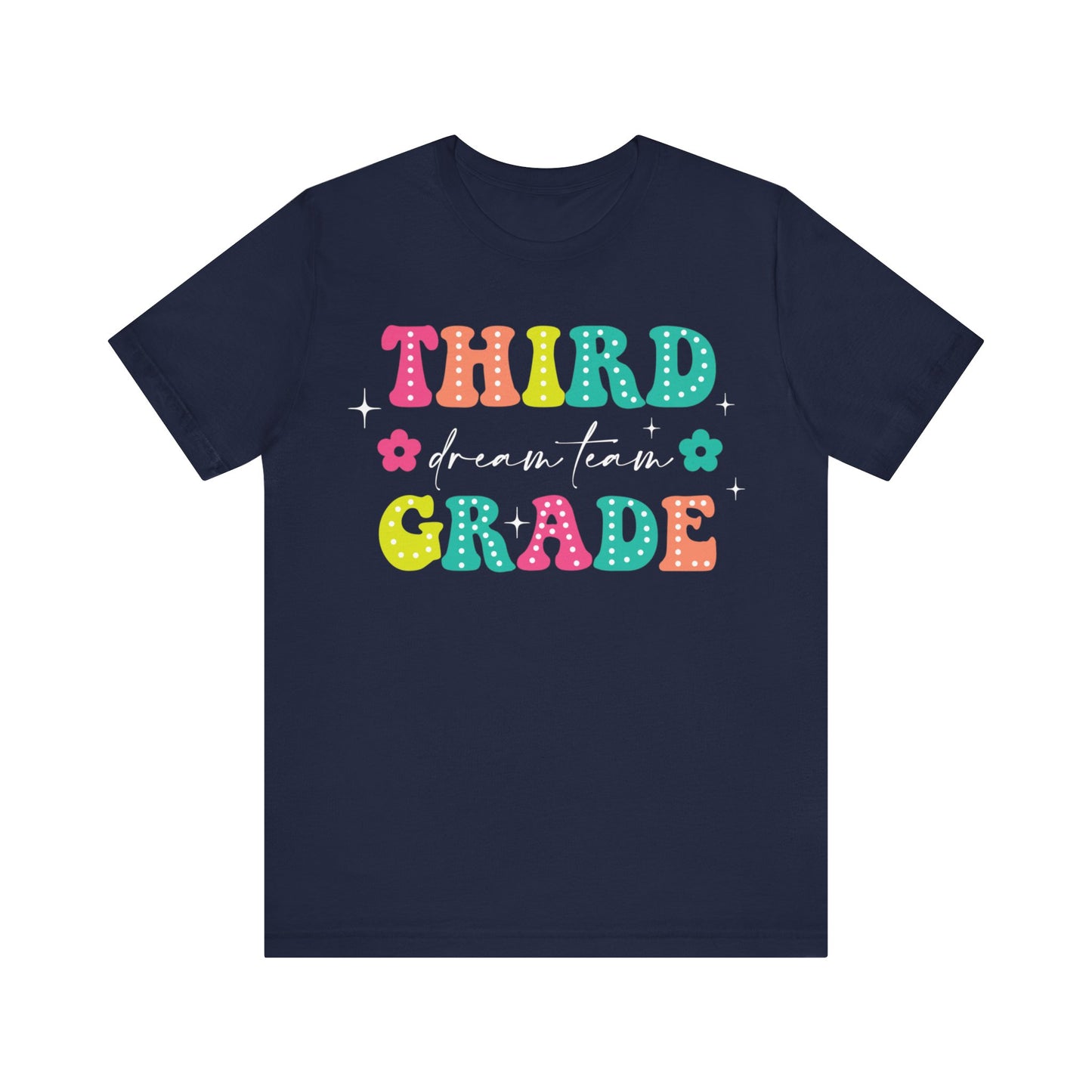 Third Grade Dream Team Shirt, School Shirt, Back To School Shirt, 3rd Grade Shirt, Gift for Teacher, Gift for Student