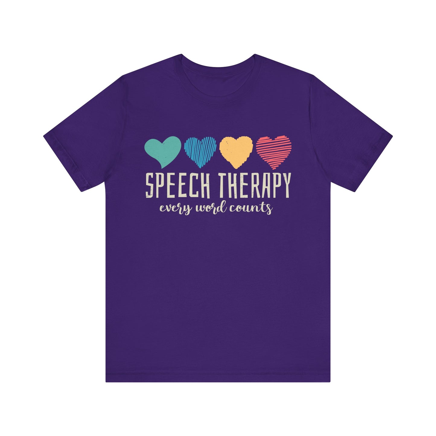 Speech Therapy Every Word Counts Shirt, Speech Pathologist Shirt, SLP Shirt, Therapist Shirt, Pathologist Shirt