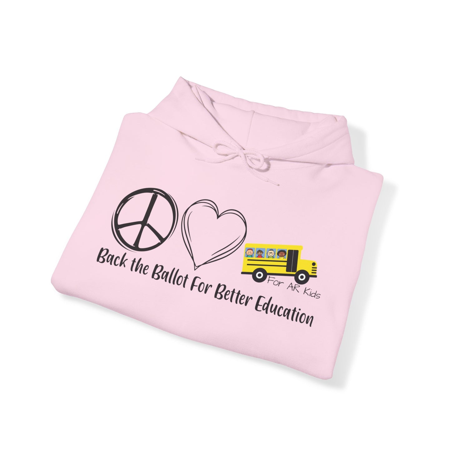 Back The Ballot For Better Education Hoodies, AR Kids Hoodies, School Hoodies