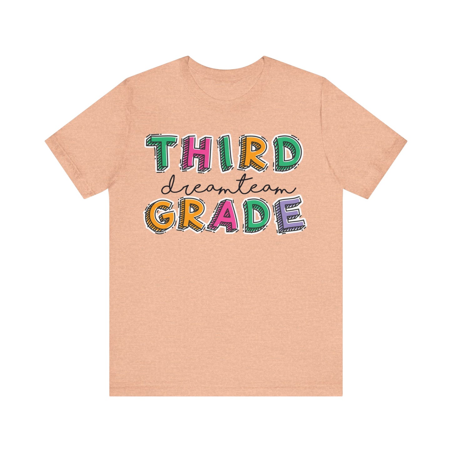 Third Grade Dream Team Shirt, School Shirt, Back To School Shirt, 3rd Grade Shirt, Gift for Teacher, Gift for Student