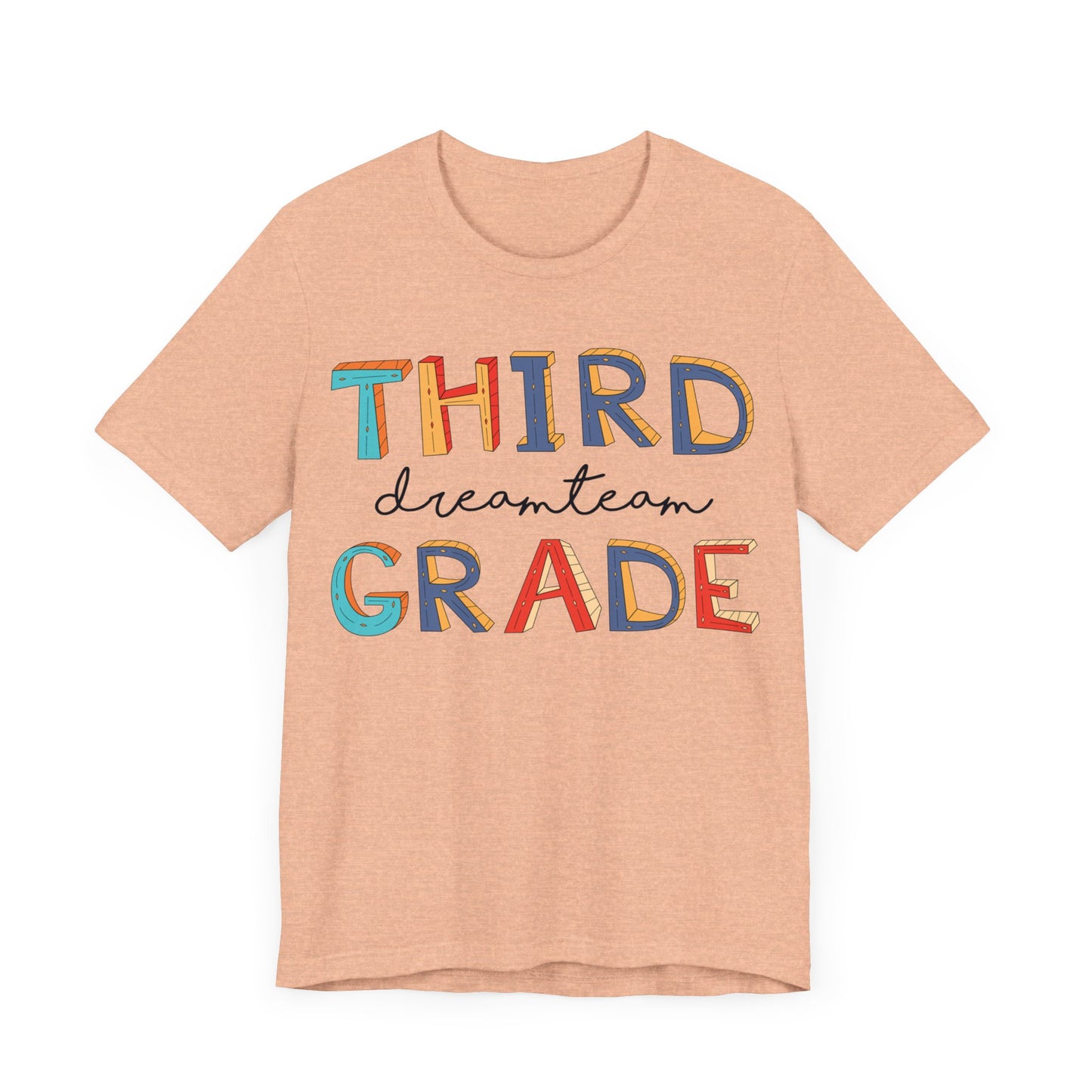 Third Grade Dream Team Shirt, School Shirt, Back To School Shirt, 3rd Grade Shirt, Gift for Teacher, Gift for Student