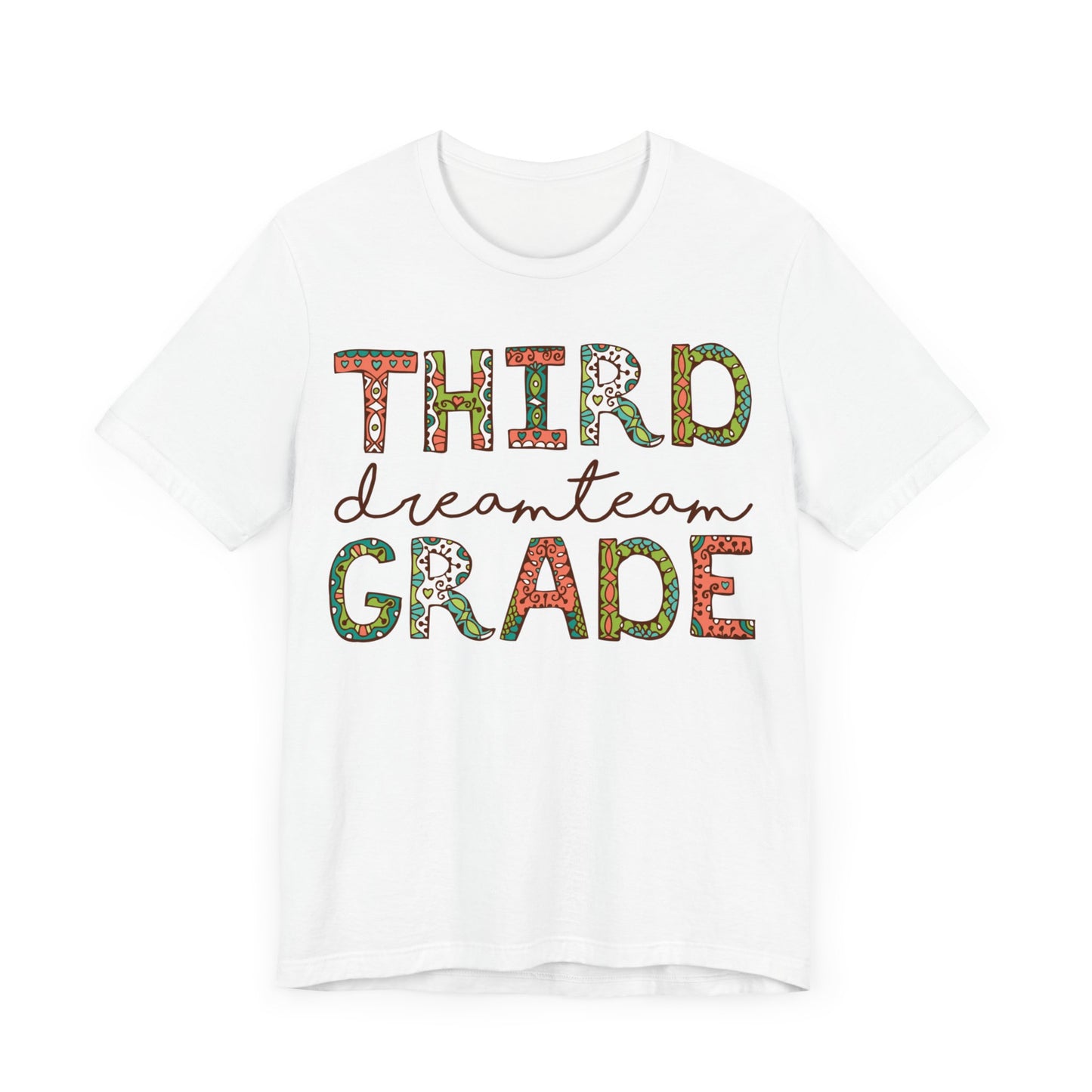 Third Grade Dream Team Shirt, School Shirt, Back To School Shirt, 3rd Grade Shirt, Gift for Teacher, Gift for Student