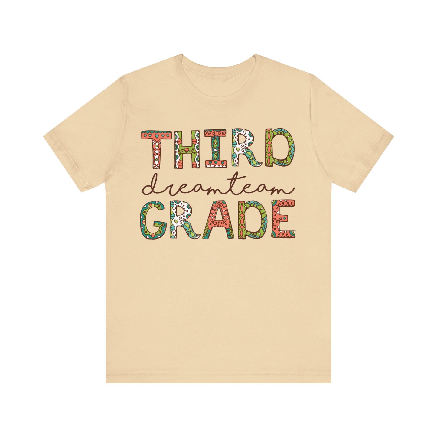 Third Grade Dream Team Shirt, School Shirt, Back To School Shirt, 3rd Grade Shirt, Gift for Teacher, Gift for Student