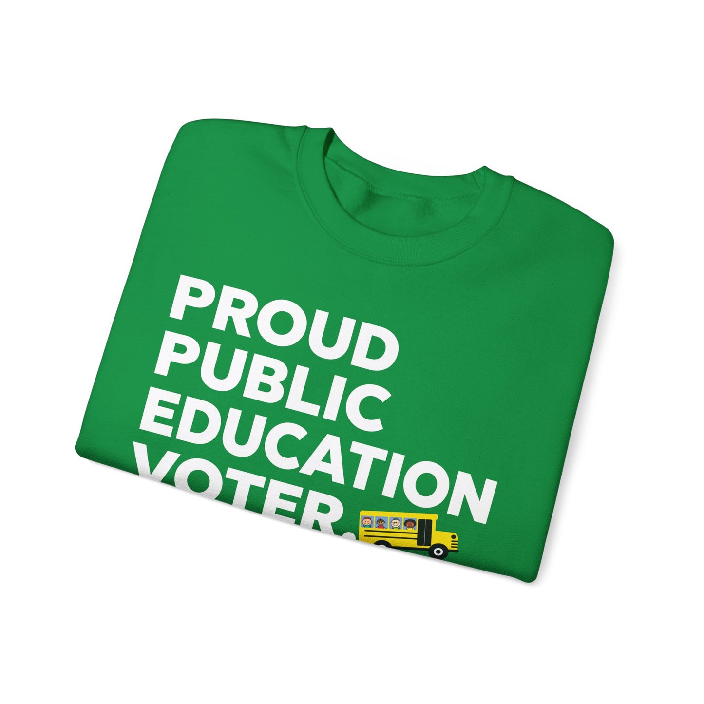 Proud Public Education Voter Sweatshirt, AR Kids Sweatshirt, School Sweater