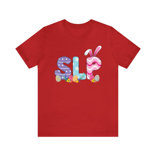 Happy Easter SLP Shirt, Easter Shirt, Bunny Shirt, Happy Easter Shirt, Easter Bunny Shirt, Therapist Shirt