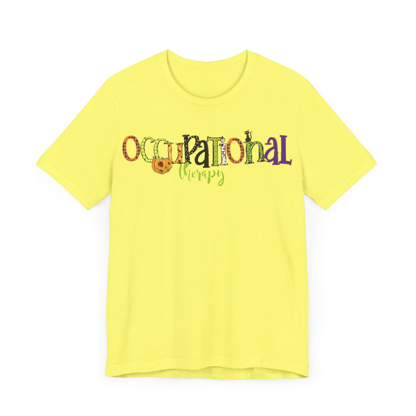 Occupational Therapist Halloween T-shirt, Fall Occupational Therapist Shirt, Spooky Therapist, OT Fall Shirt, OT Halloween