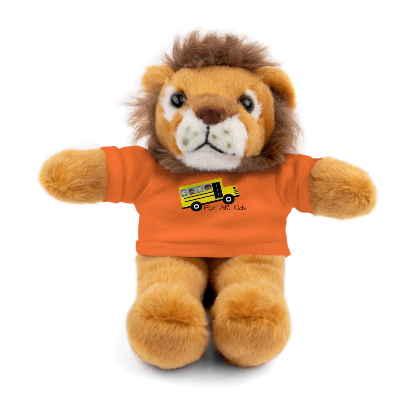 School Bus Stuffed Outfit, AR Kids, Cute Children's Bus Stuffed Shirt, Stuffed Animals with Tee