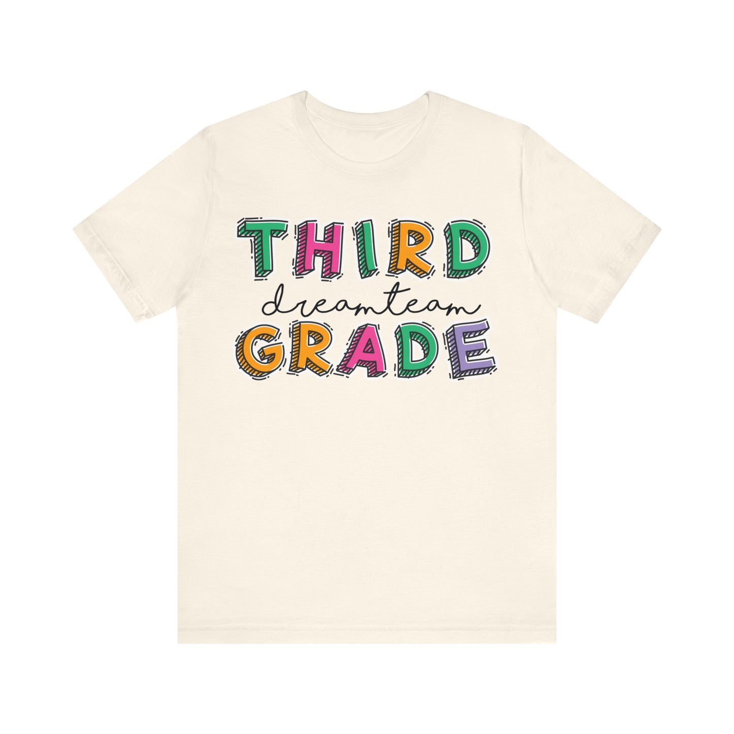 Third Grade Dream Team Shirt, School Shirt, Back To School Shirt, 3rd Grade Shirt, Gift for Teacher, Gift for Student