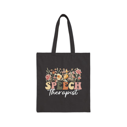 Speech Therapist Totebag, Speech Pathologist Totebag, SLP Totebag, Therapist Totebag, Therapy Totebag