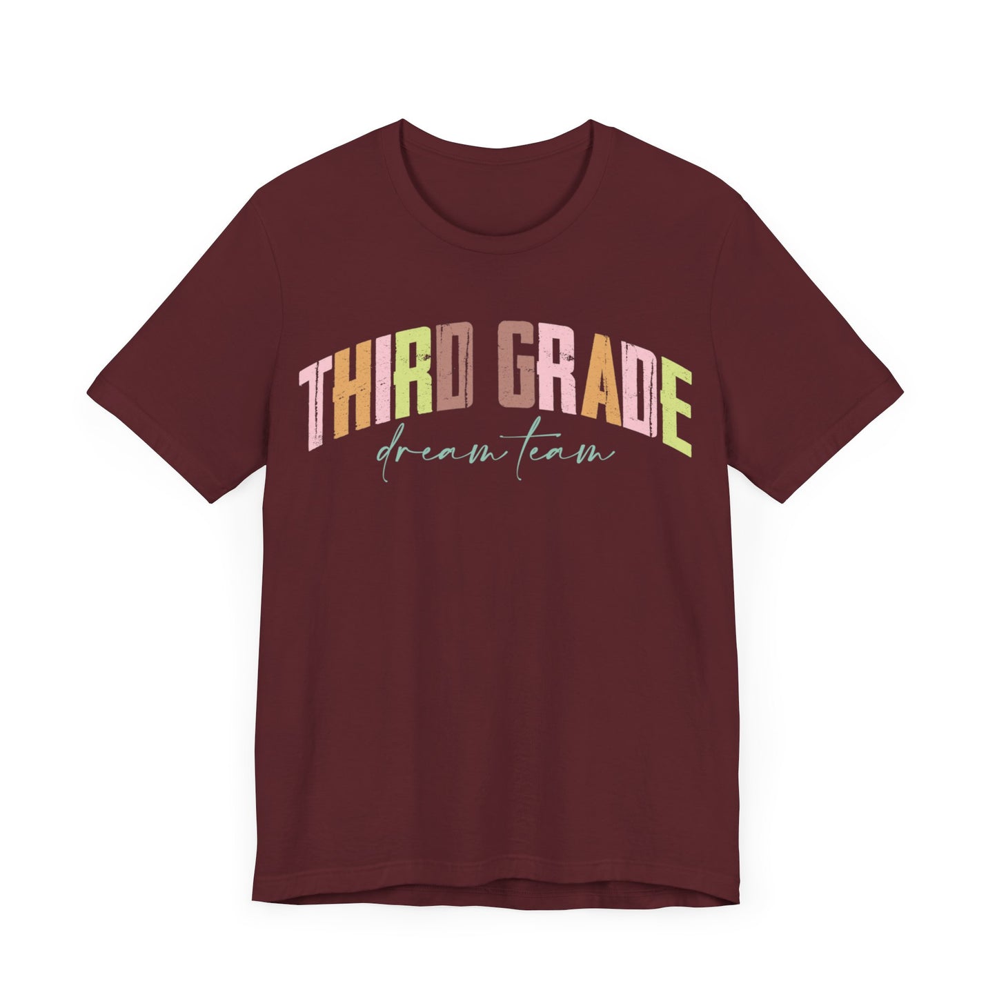 Third Grade Dream Team Shirt, School Shirt, Back To School Shirt, 3rd Grade Shirt, Gift for Teacher, Gift for Student