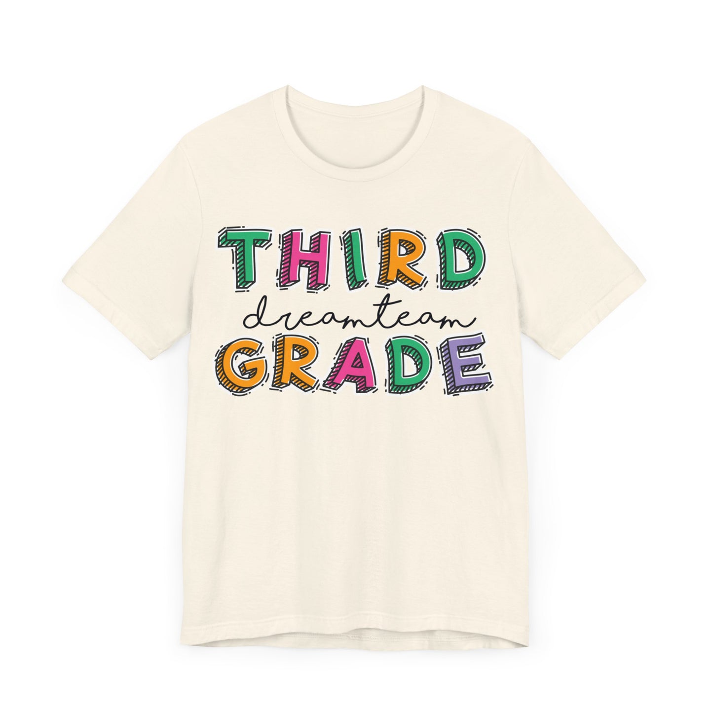 Third Grade Dream Team Shirt, School Shirt, Back To School Shirt, 3rd Grade Shirt, Gift for Teacher, Gift for Student